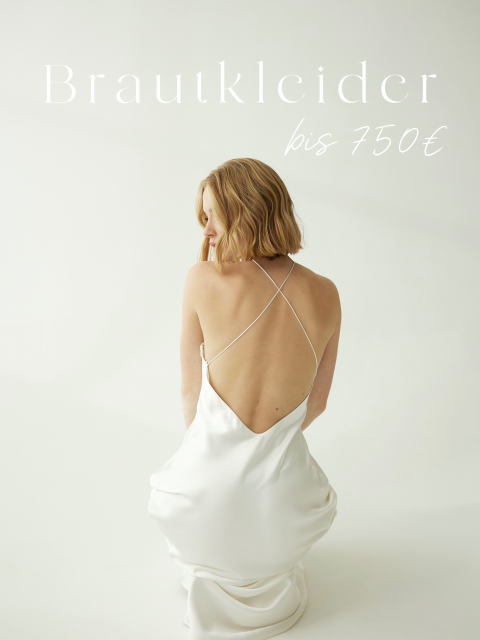 4 BRAUTKLEIDER bis 750€
…perfekt für die standesamtliche Trauung oder als second dress!🤍